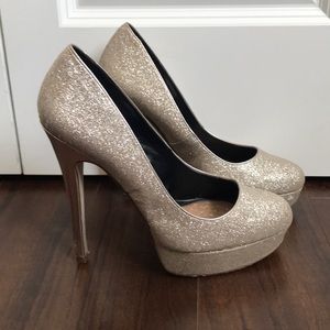 Sparkly high-heels